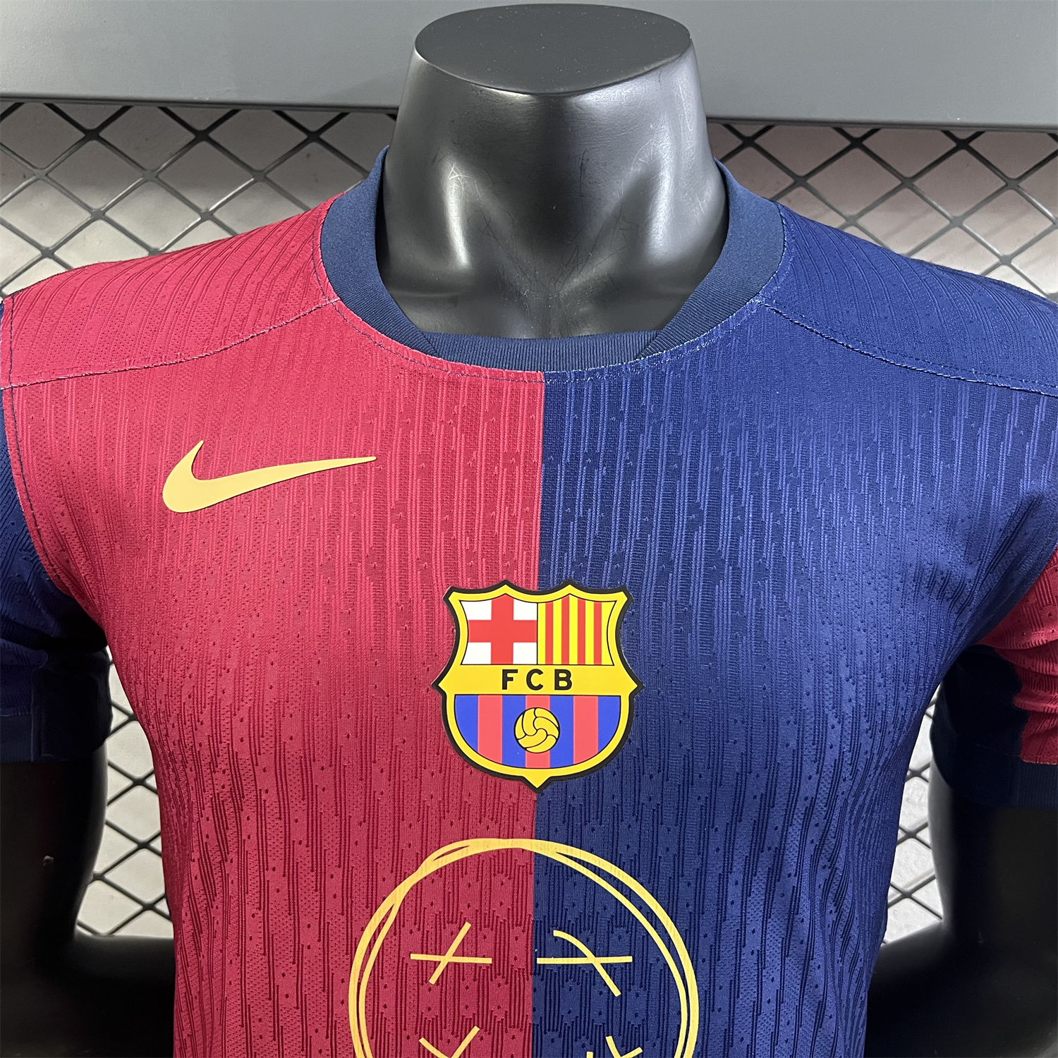 UltraTrikot-Barcelona x Travis Scott 24-25 Home Special Edition Jersey - Player Version