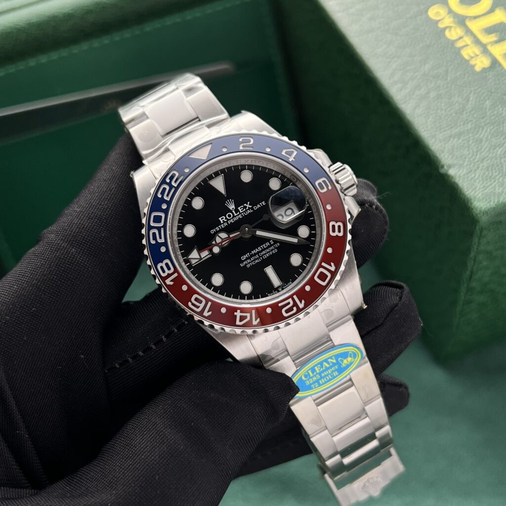 Đồng Hồ Rolex GMT-Master II 116719BLRO Repsi Replica 11 Clean 40mm (1)