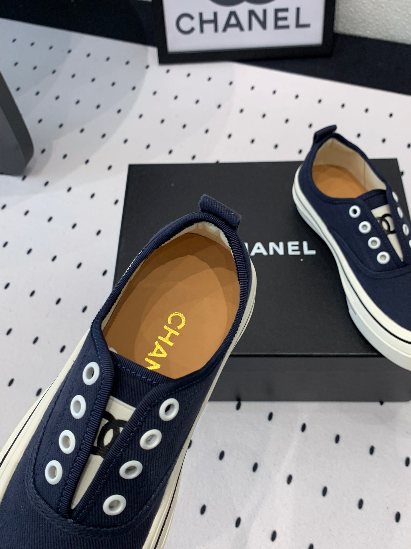 LACELESS SNEAKERS PLATFORM IN DENIM BLUE CANVAS、mysite、Cacoeks