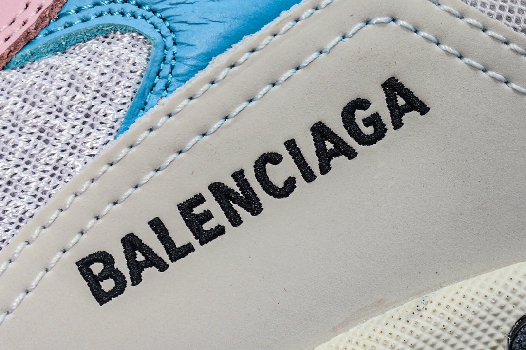 Balenciaga Triple S Sneaker White Blue Pink、mysite、Cacoeks