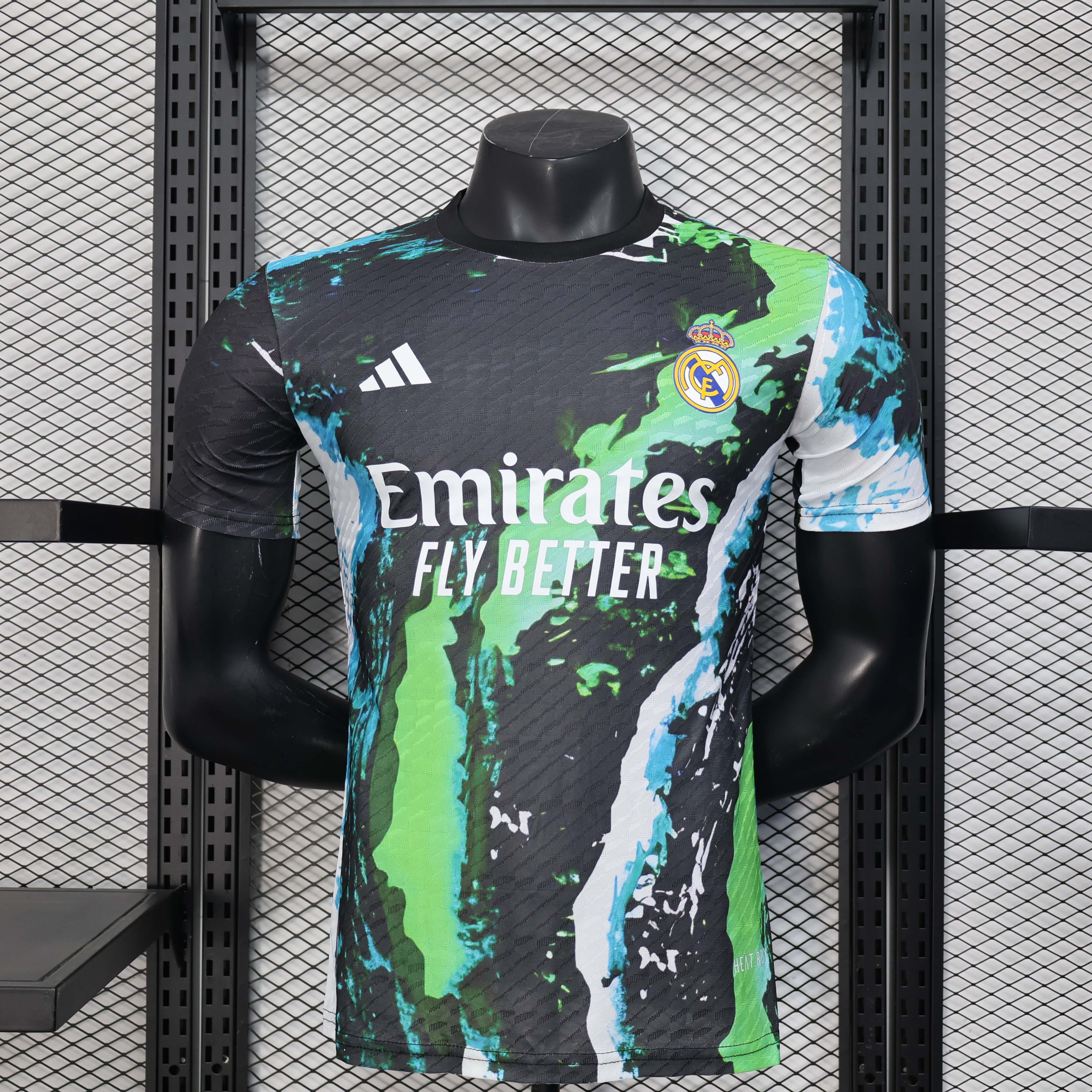 2025/2026 Player Version Real Madrid Special Edition Black and green Football Shirt 1:1 Thai Quality:football jersey mysite: unitedjerseyfootball 邓江浪:football