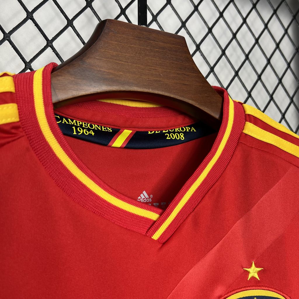 ManixJersey.com | Retro Spain 2012 Home Stadium Kids Kit -Customize Name, Number and Patch | Worldwide Shipping