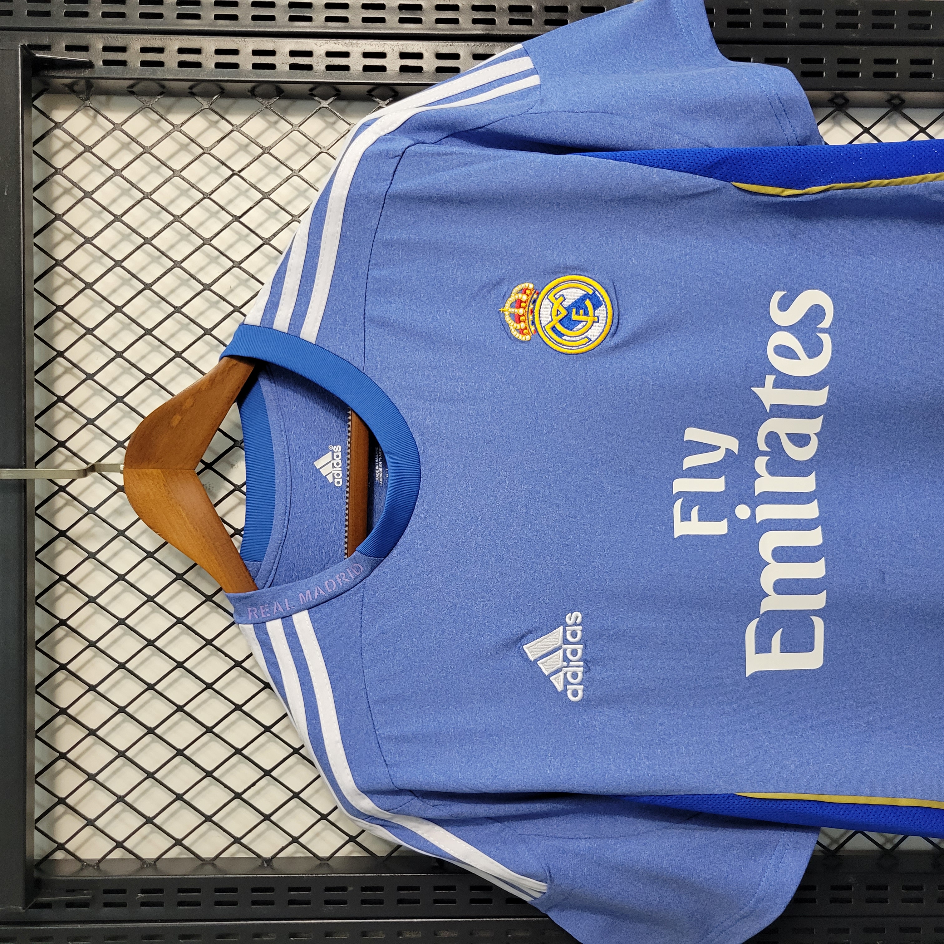 JerseysGala.com | Retro Real Madrid 13-14 Away Stadium Jersey -Customize Name, Number and Patch | Worldwide Shipping