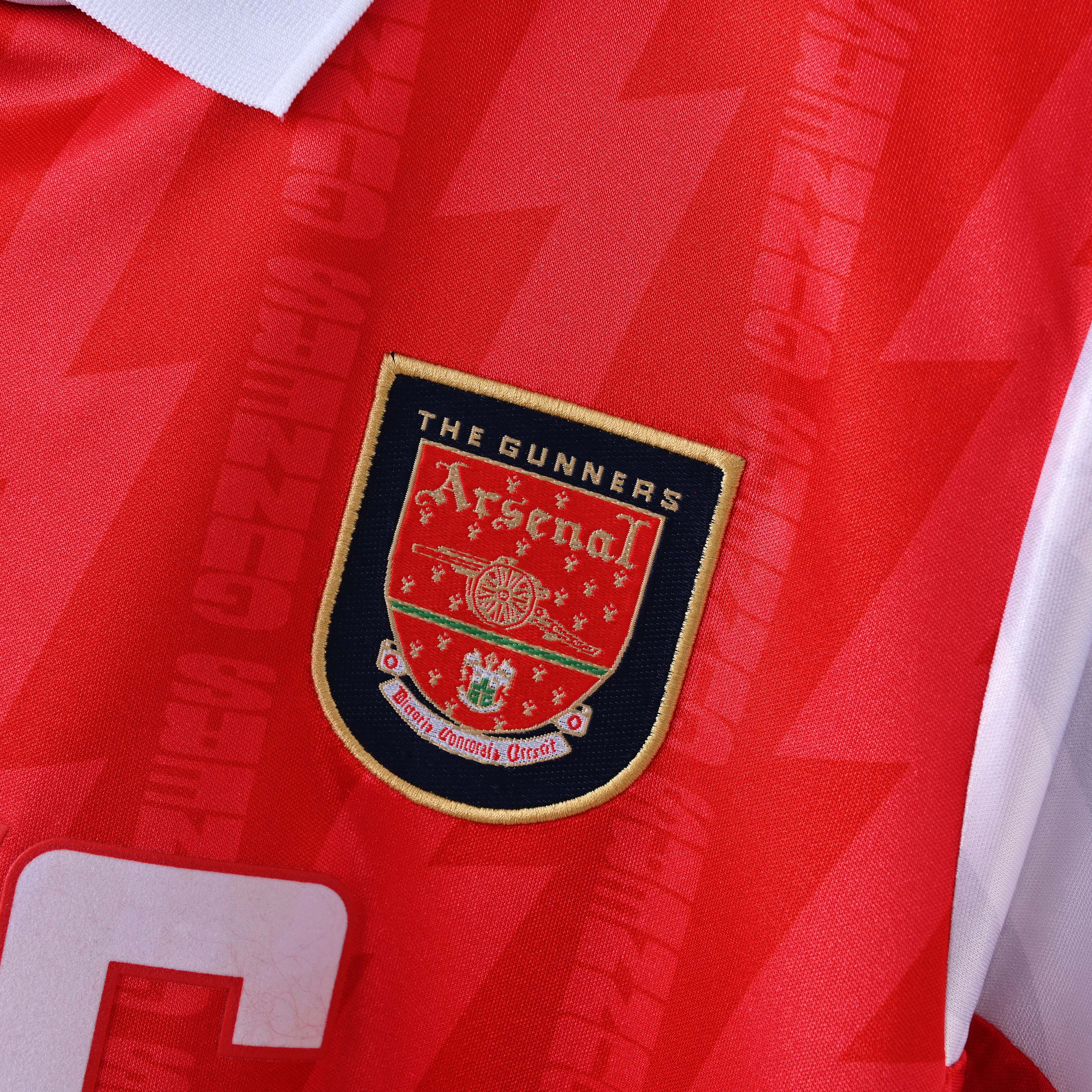 1993/1994 Retro Arsenal Home Football Shirt 1:1 Thai Quality:football jersey mysite: unitedjerseyfootball 邓江浪:football