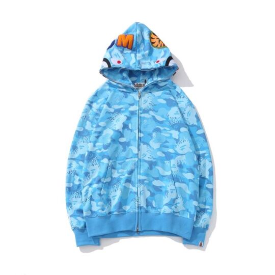Blue BAPE Camo Hoodie、mysite、Cacoeks