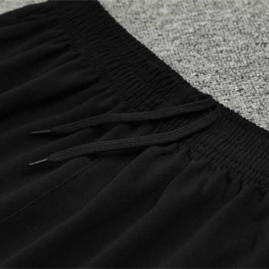 Higojerseys-Paris Saint-Germain PSG X JD 24-25 Long Sleeve Training Set - Player Version - White Top and Black Pants