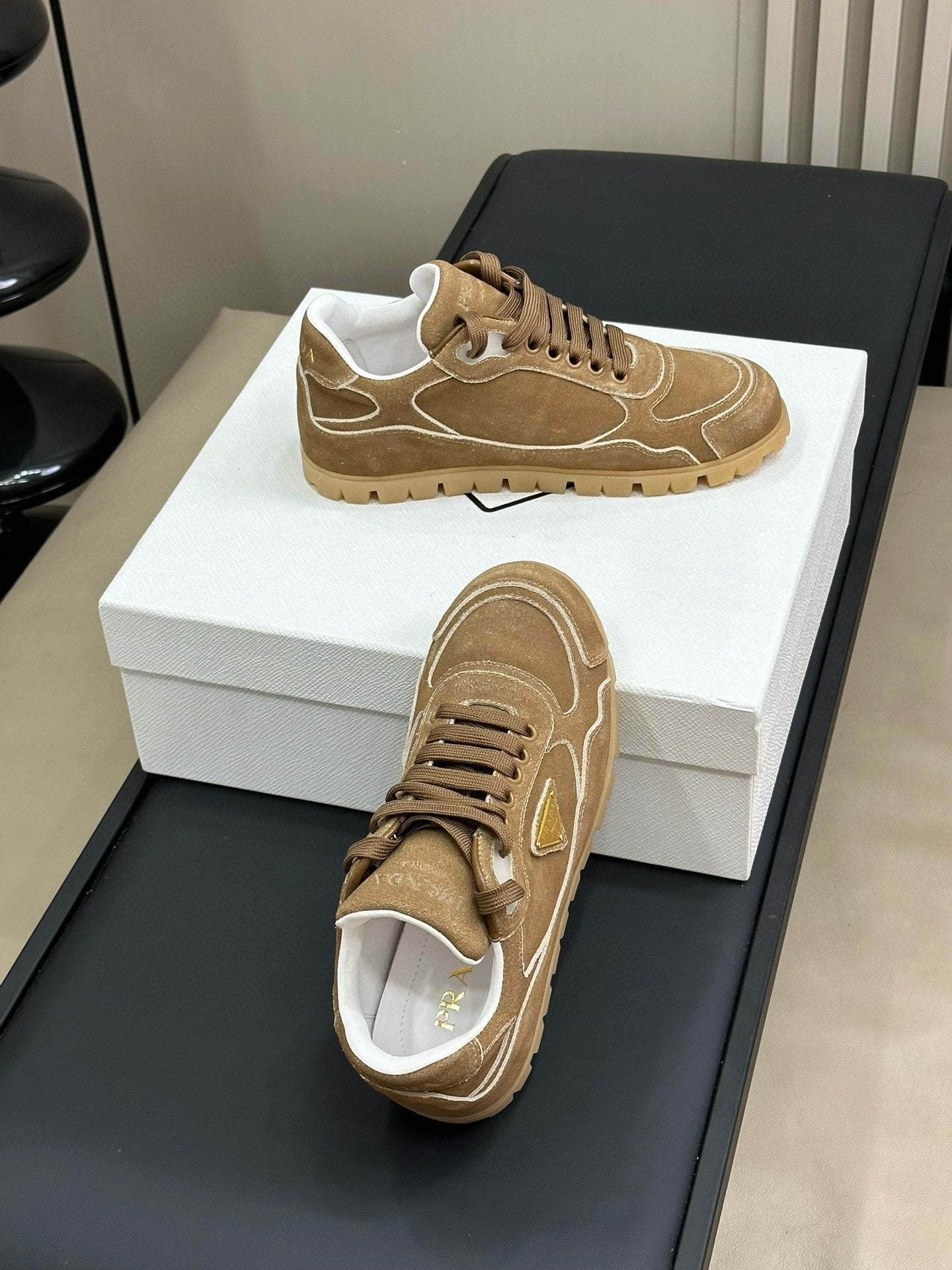 PRA TRAIL FADED SUEDE SNEAKERS CINNAMON、mysite、Cacoeks