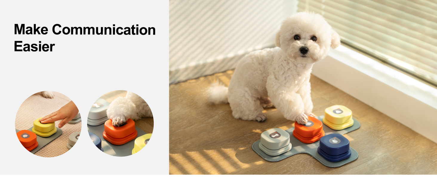 dog button