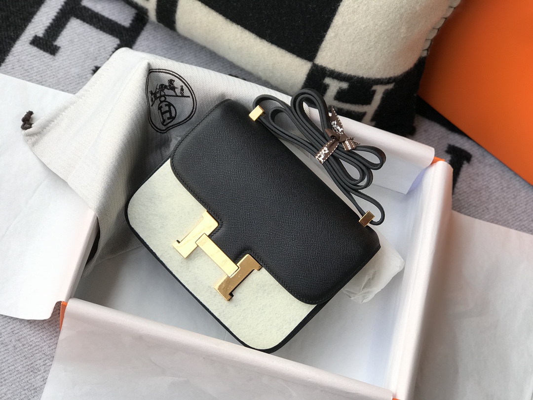 Original Copy Hermes Epsom Constance 24cm Leather Bags More Colors-1