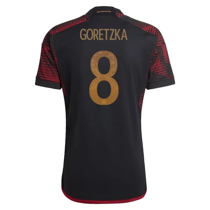 2022 Leon Goretzka #8 Germany Away Jersey-mysite Custom Football Kit- Nextkits