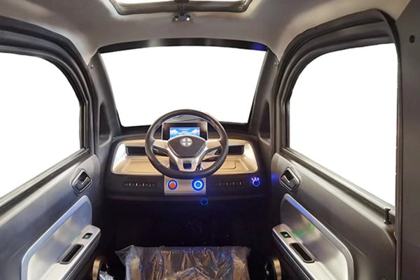 Interior of the Matrix Nexa showcasing spacious seating arrangement for small groups.