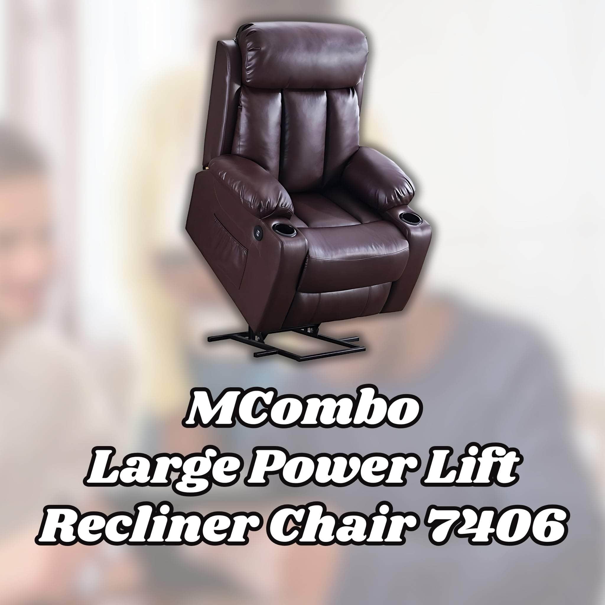 MCombo Large Power Lift Recliner Chair 7406