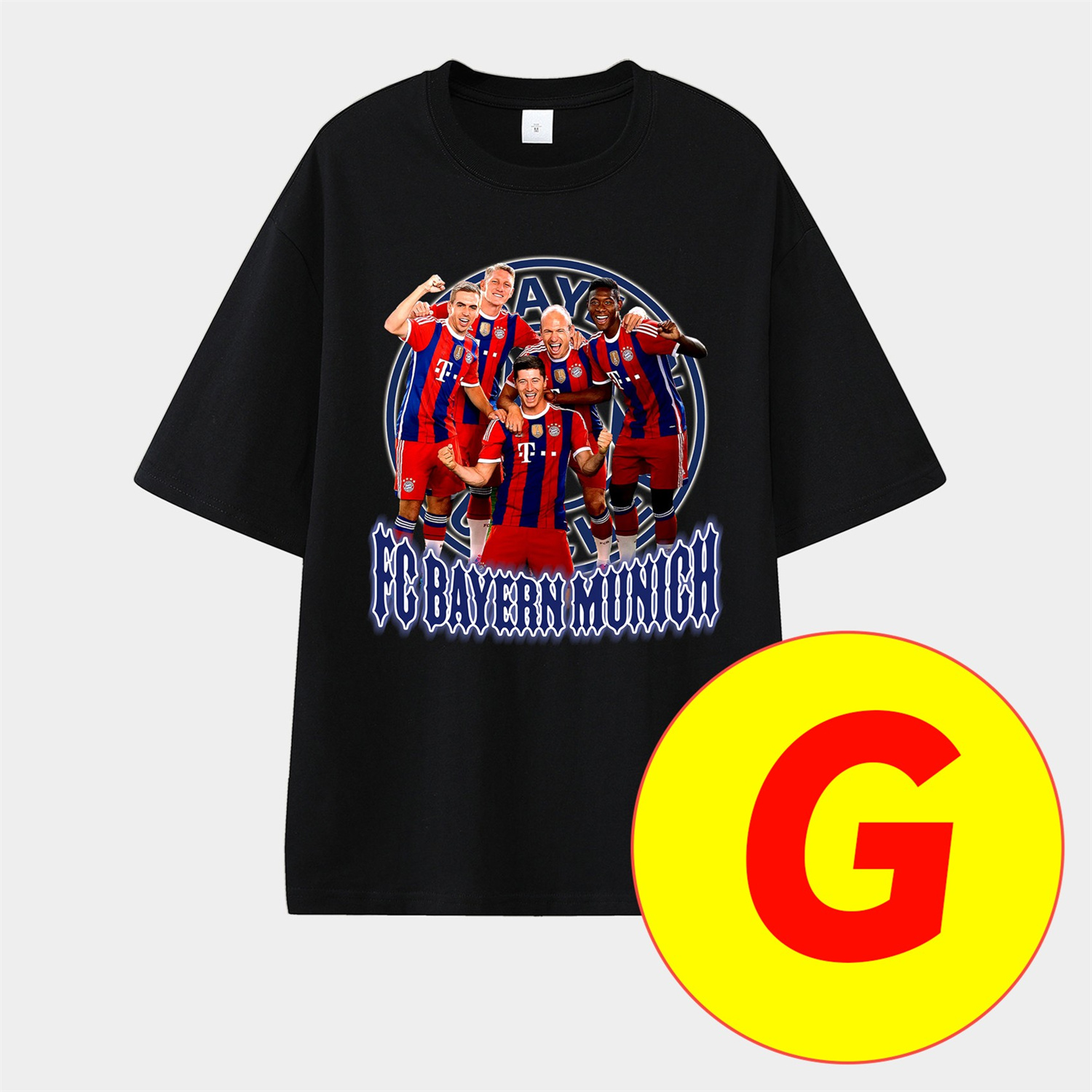 SIUjerseys-Bayern Munich Müller‘s Personal Highlights Unisex Pure Cotton T-shirt