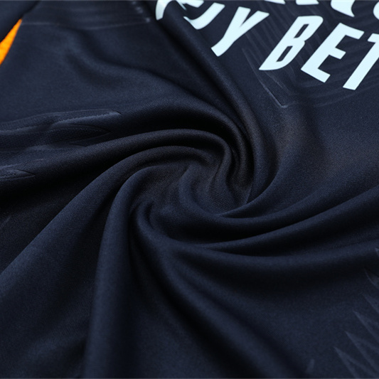 ManixJersey.com | Real Madrid 24-25 Long Sleeve Training Set - Player Version - Royal Blue -Customize Name, Number and Patch | Worldwide Shipping