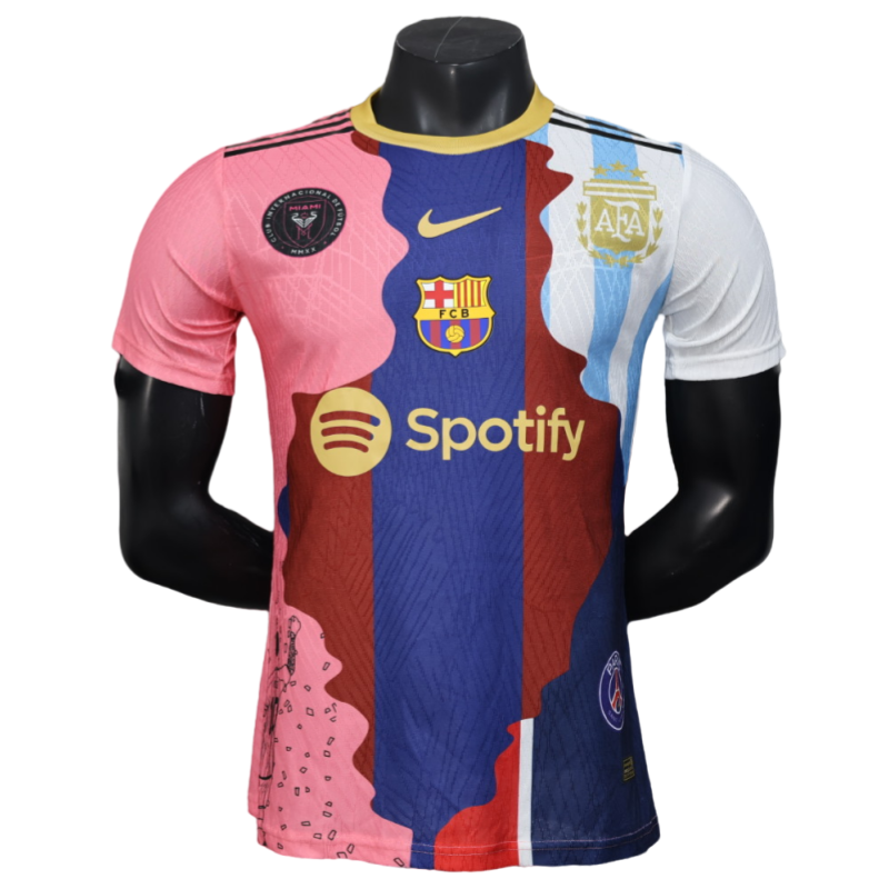 25-26 Barcelona joint Special Edition soccer jersey - Player Version: Ajax 24-25 Home Stadium Jersey - Fans Version mysite: Adidas luxuryfootballshirts.com: https://www.luxuryfootballshirts.com/