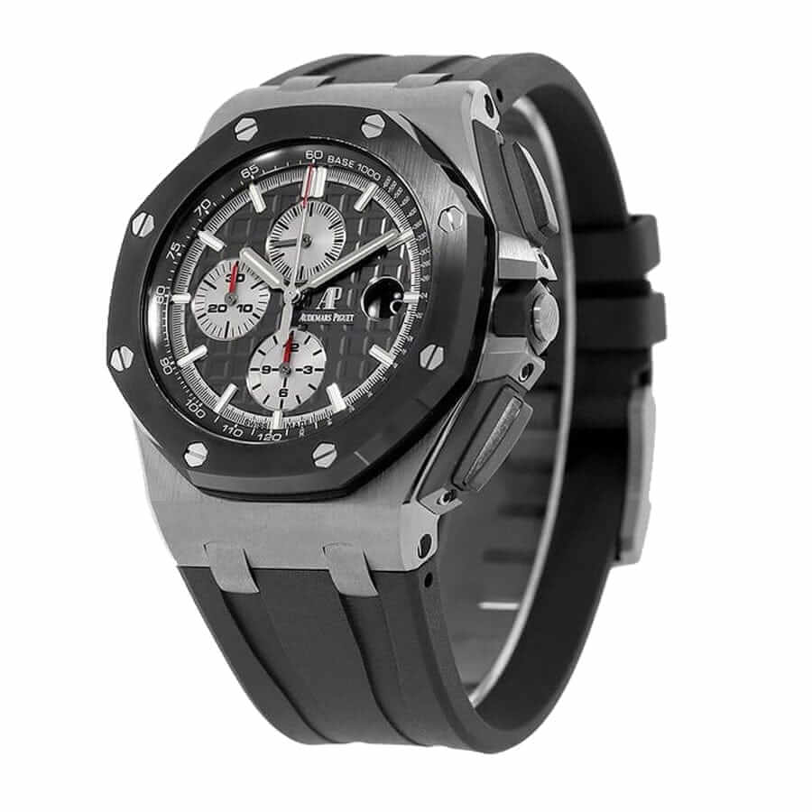 audemars piguet royal oak offshore novelty chronograph 2017 titanium grey 44mm replica
