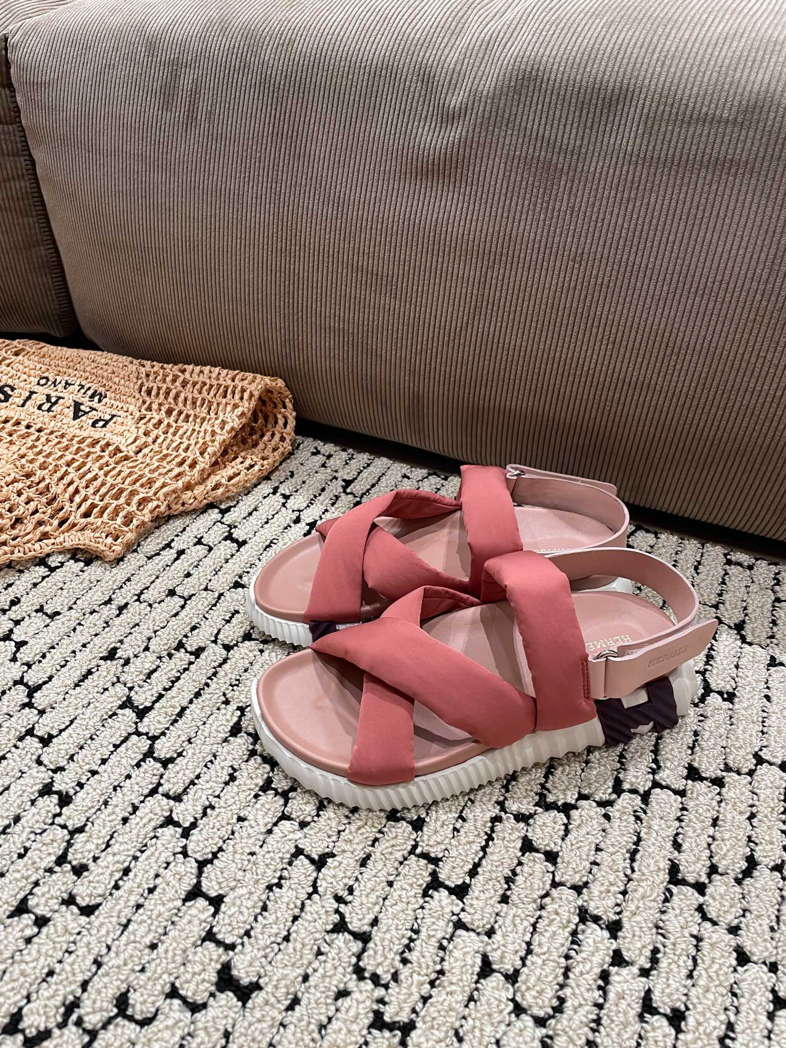 ELECTRIC SANDAL ROUGE CALFSKIN、mysite、Cacoeks