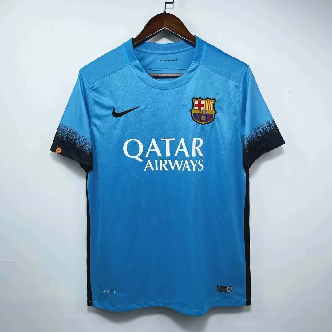 2015/2016 Retro Barcelona Third Away Football Shirt-mysite Custom Football Kit- Nextkits