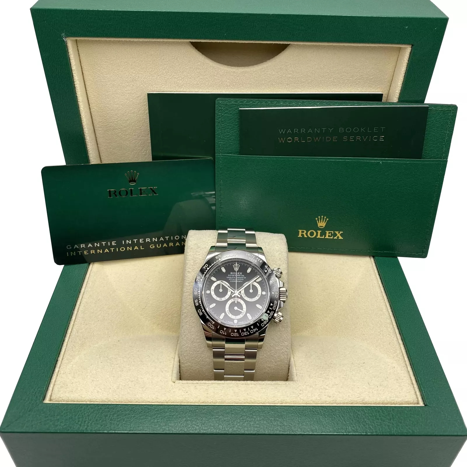 Rolex Daytona Black DialNew 2024 Super CloneSwiss Replica Watch Ref126500LN 4131 SwissMovement