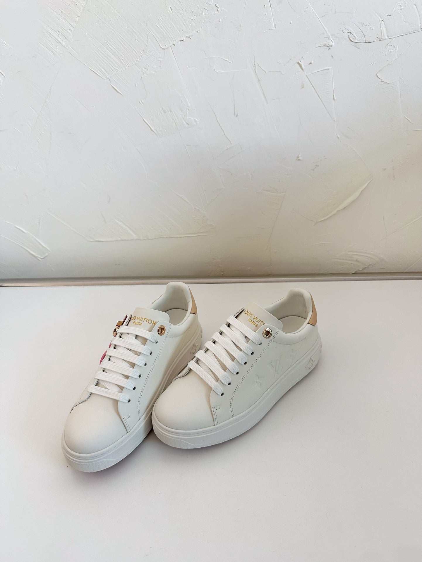 TIME OUT SNEAKER IN WHITE CALFSKIN、mysite、Cacoeks