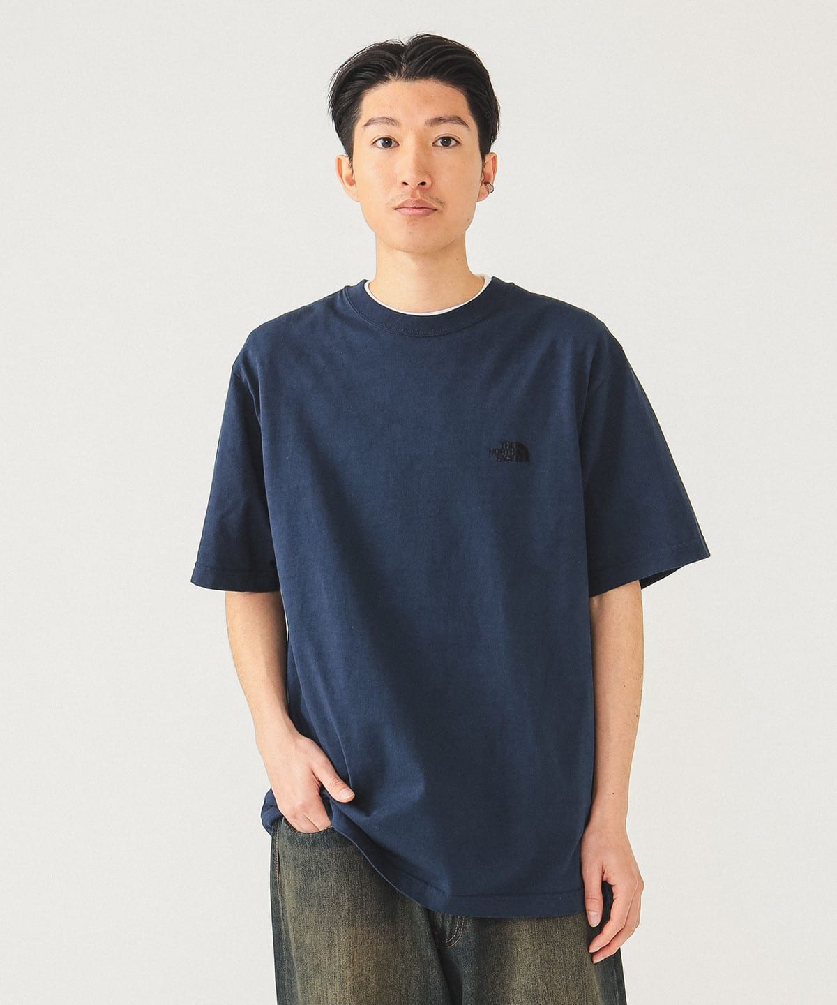 BEAMS x THE NORTH FACE PURPLE LABEL Logo S/S T-shirt  N25SI112 