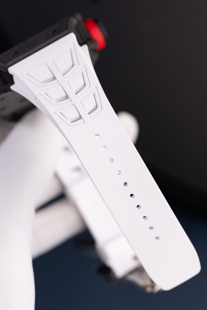 Đồng Hồ Richard Mille Rep 11 RM35-01 Rafael Nadal Vỏ Carbon NTPT Dây Cao Su Trắng Xưởng ZF 49,9x43mm (2)