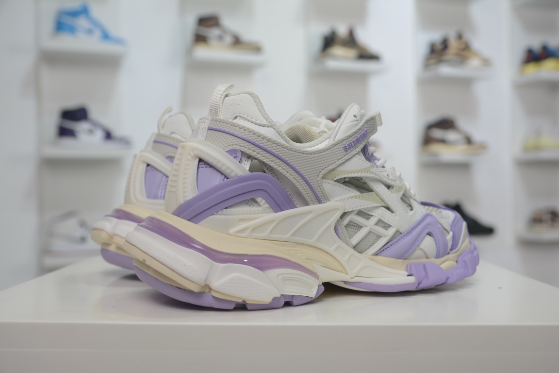 Balenciaga Track 2.0 Sneaker Purple White、mysite、Cacoeks