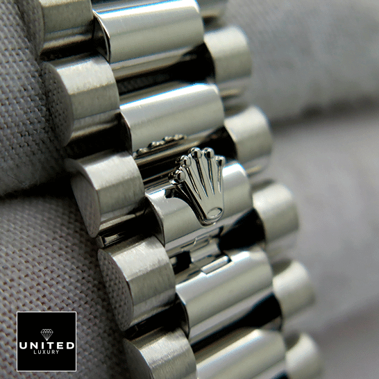 Rolex Day Date II 218206 Replica Stainless Steel Jubilee Bracelet