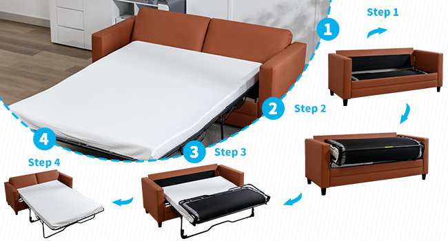 convertible sofa bed bed couch convertible ottoman faux leather couch sofa cama para sala couch with