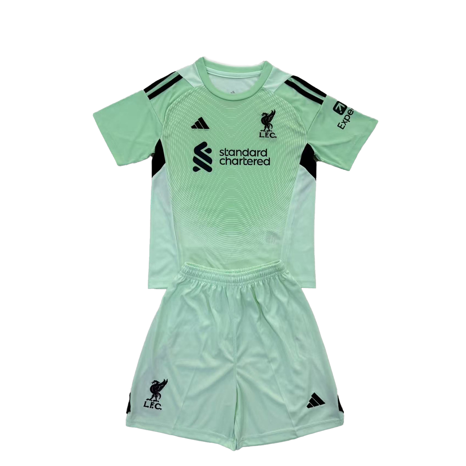 UltraTrikot-Liver.pool 25-26 Green Goalkeeper Kids Kit