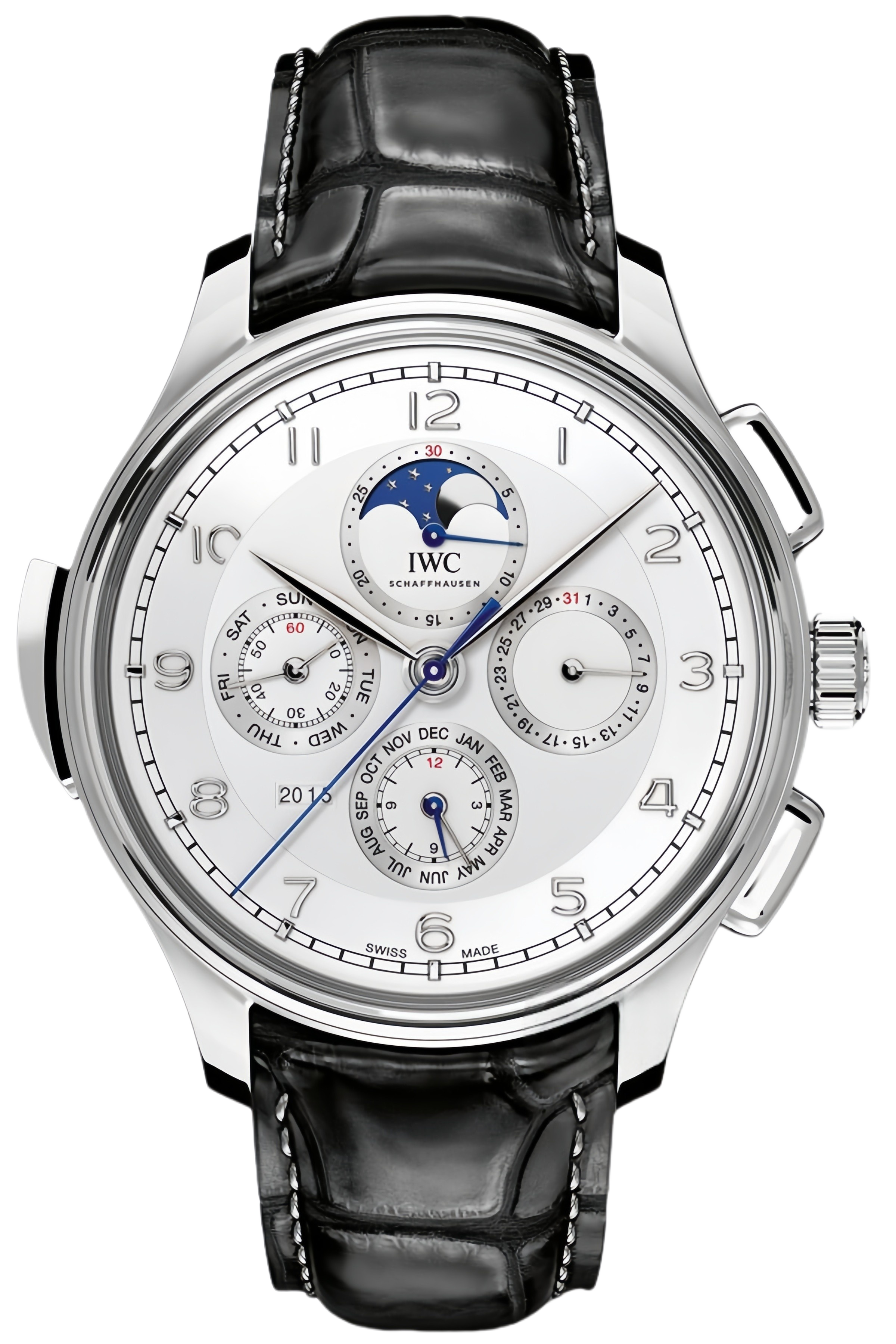 IWC Portugieser Ref. IW377601 Super Clone Watch – Stainless Steel White Dial Chronograph Fake Replica