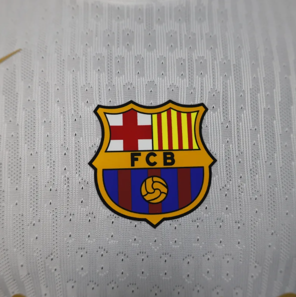 2024/2025 Player Edition Barcelona Home Travis Scott Joint Edition (White) 1:1 Thai Quality:football jersey mysite: unitedjerseyfootball 邓江浪:football