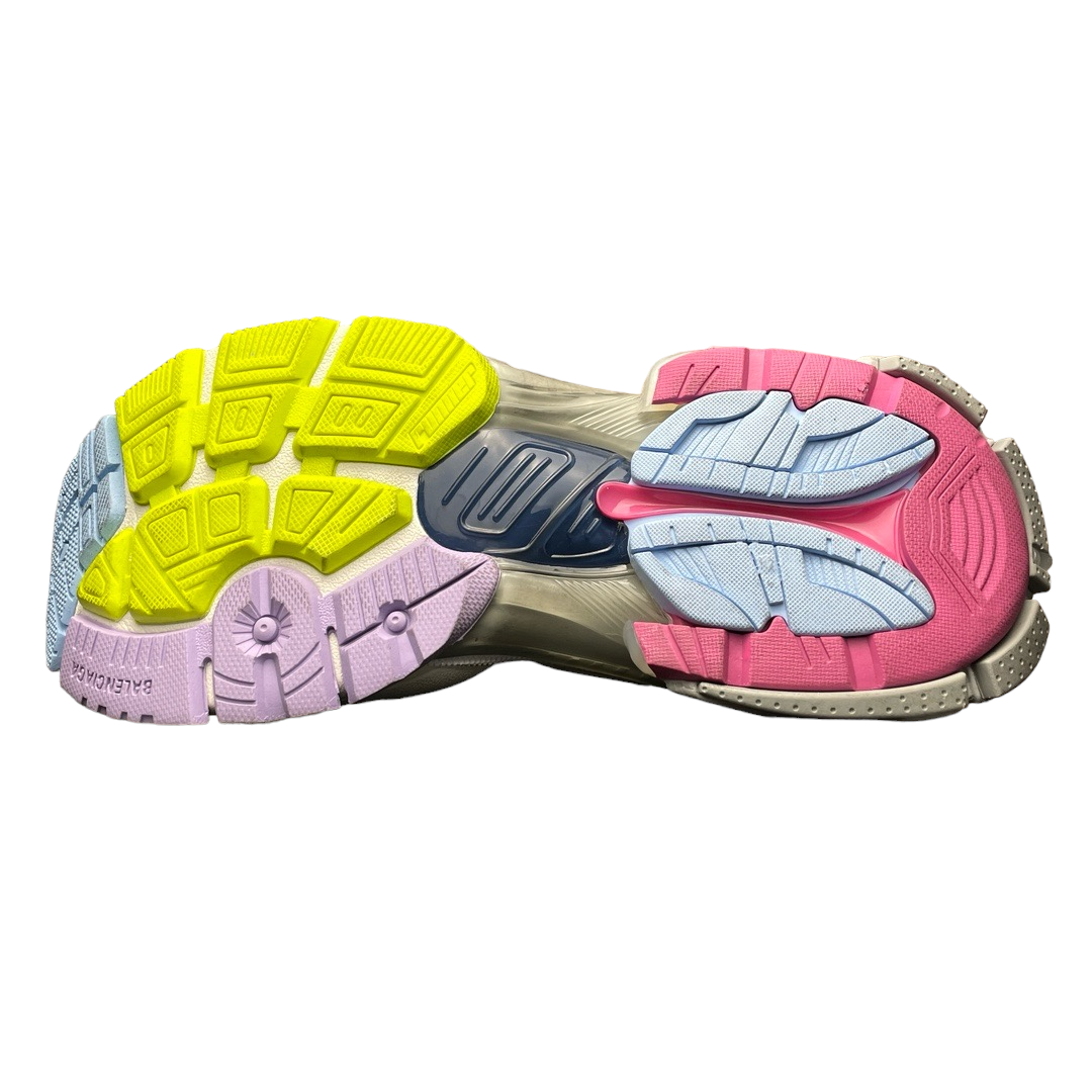 Balenciaga Runner Sneaker in Grey Light Purple Yellow、mysite、Cacoeks