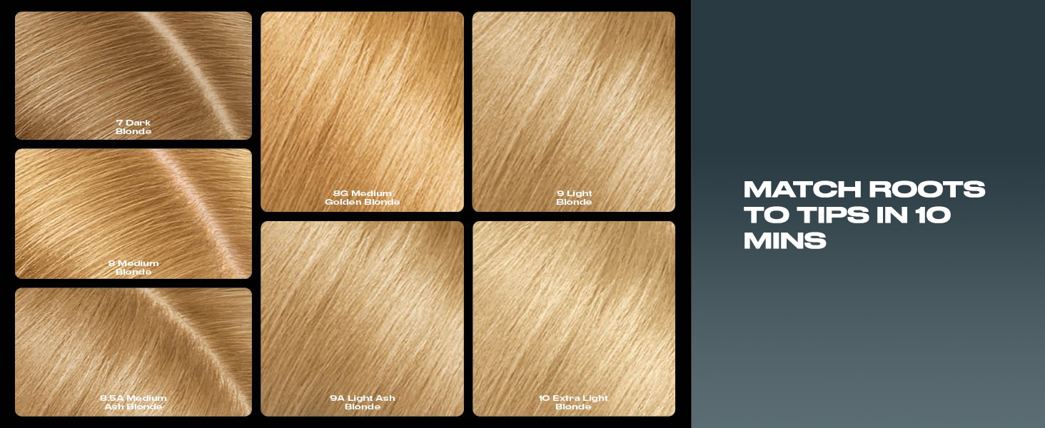 MATCH blonde roots to original hair color tips by Clairol Root Touch-Up Permanent Hair Color