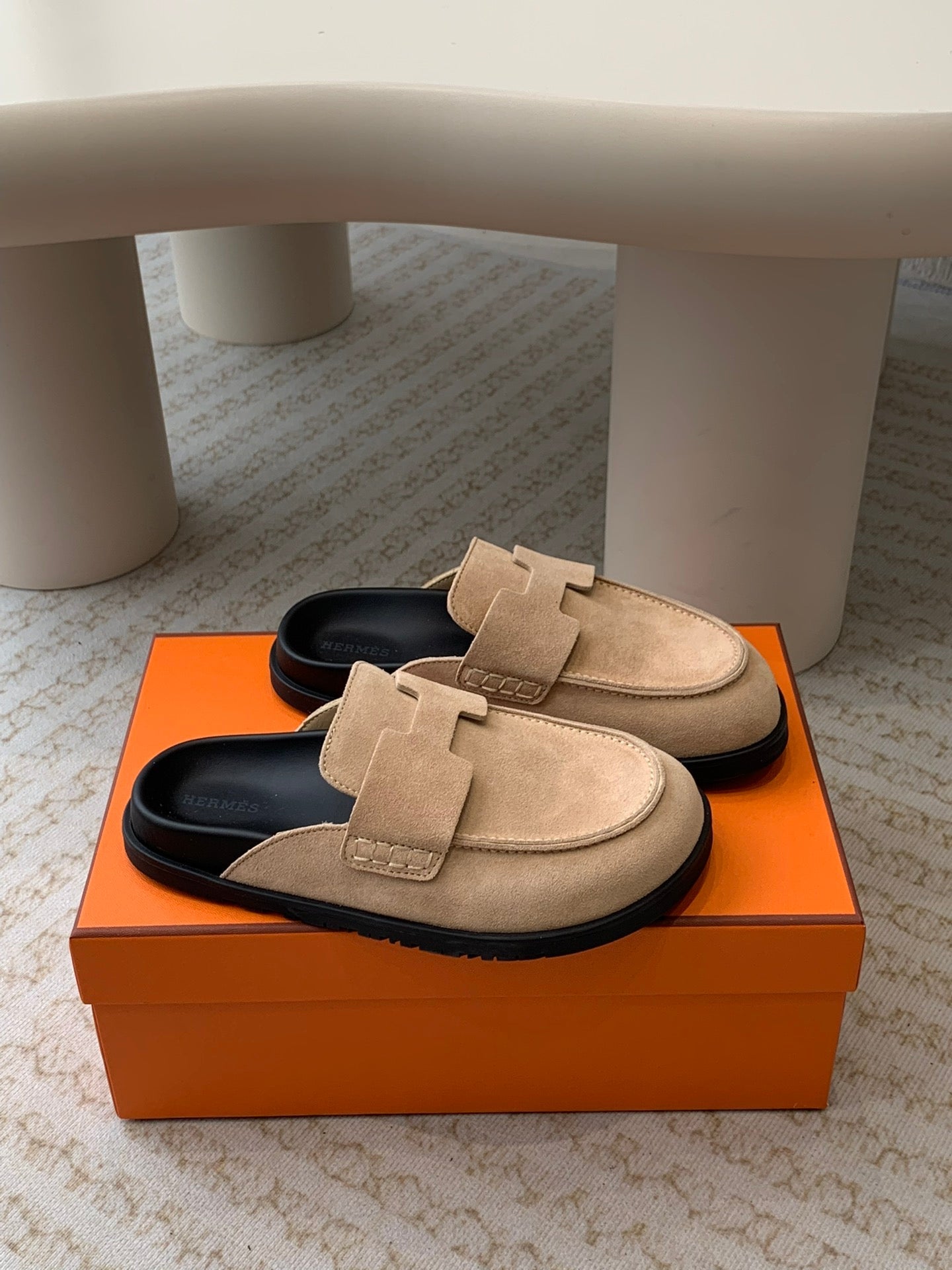 G0 MULE PASTEL PINK SUEDE、mysite、Cacoeks