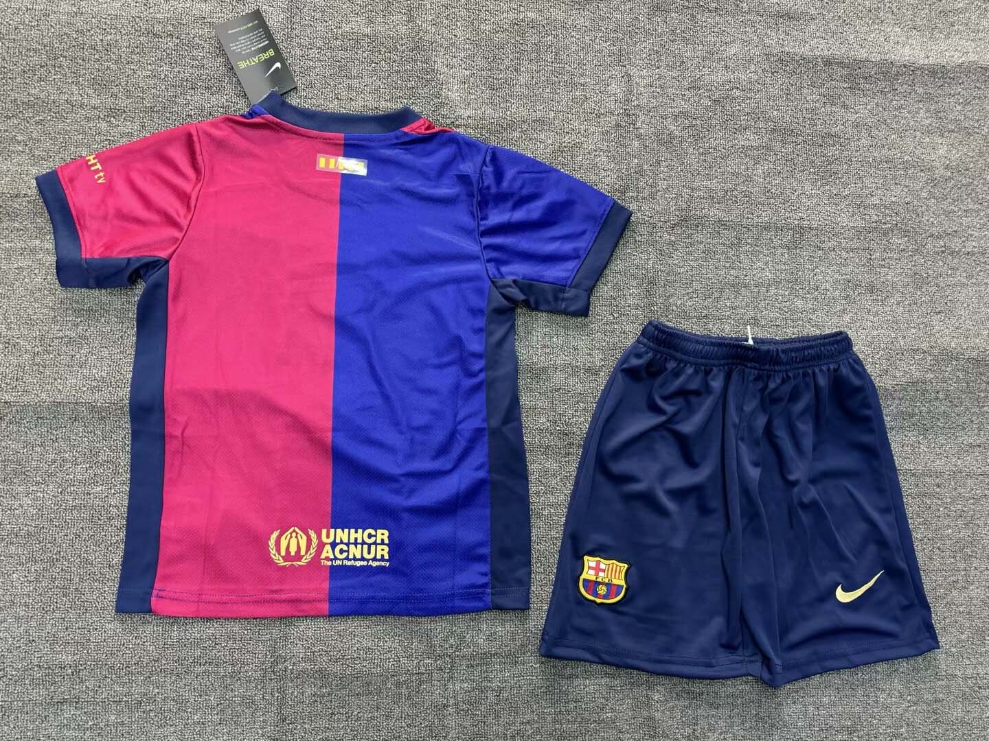 2024/2025 Barcelona Home Football Shirt 1:1 Thai Quality Kids Size:football jersey mysite: unitedjerseyfootball 邓江浪:football