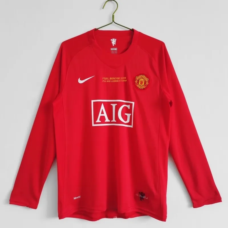 07-08 Manchester United Home Champions League Soccer Jersey - Long Sleeve Retro Version: Ajax 24-25 Home Stadium Jersey - Fans Version mysite: Adidas luxuryfootballshirts.com: https://www.luxuryfootballshirts.com/