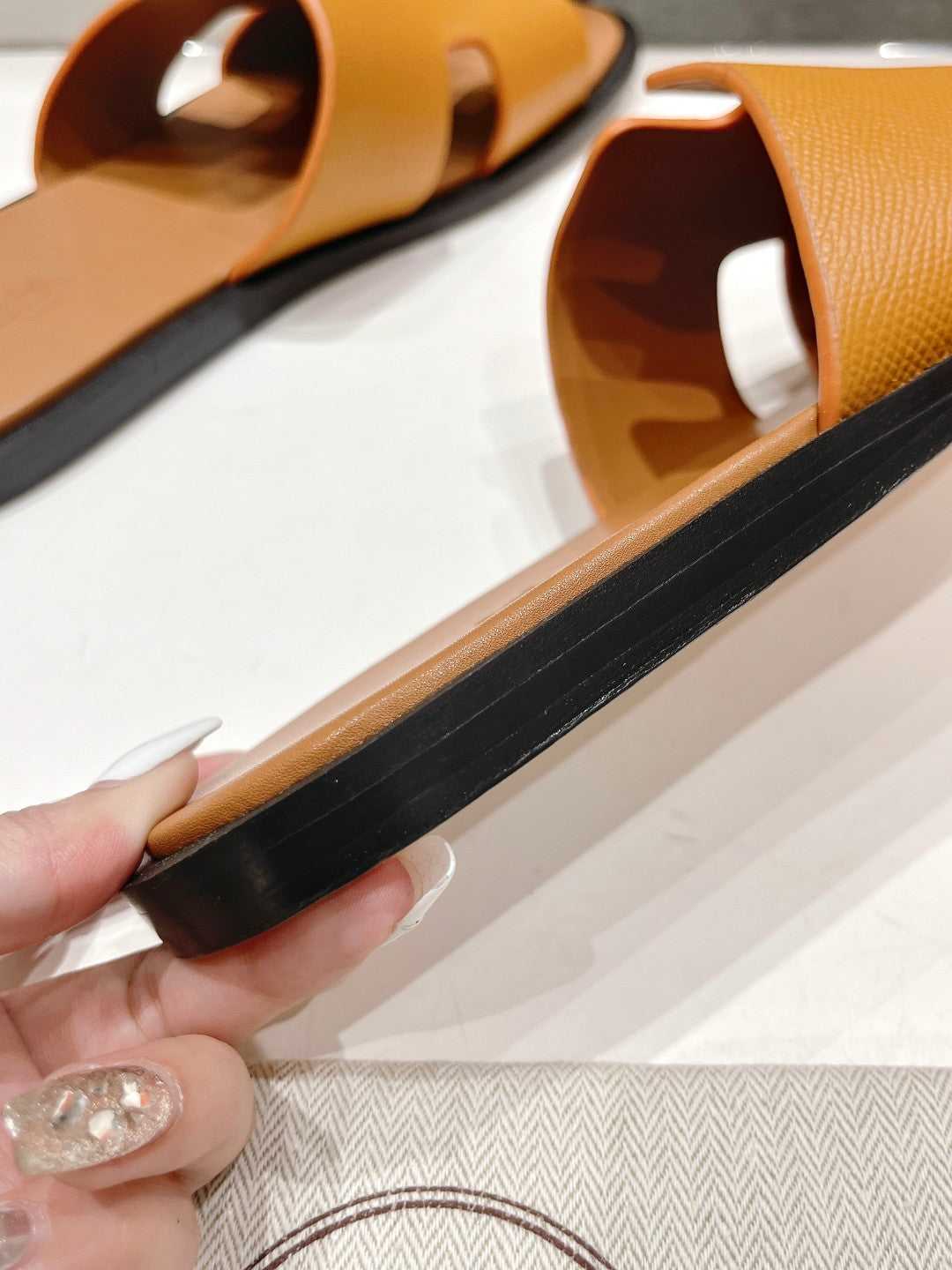 IZMIR SANDAL AMBER LAMBSKIN、mysite、Cacoeks