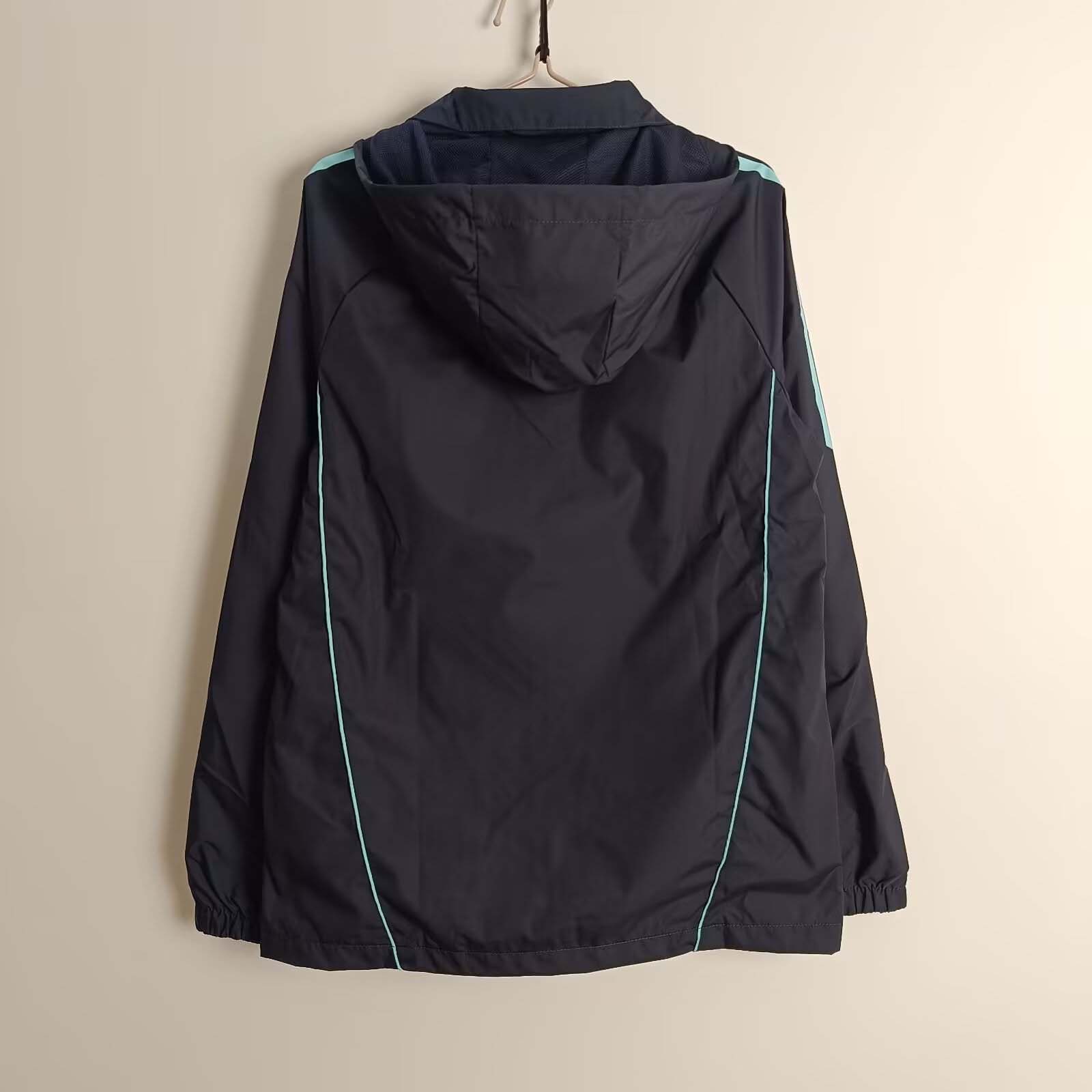 2024/2025 Arsenal Windbreaker black Soccer Jersey 1:1 Thai Quality:football jersey mysite: unitedjerseyfootball 邓江浪:football