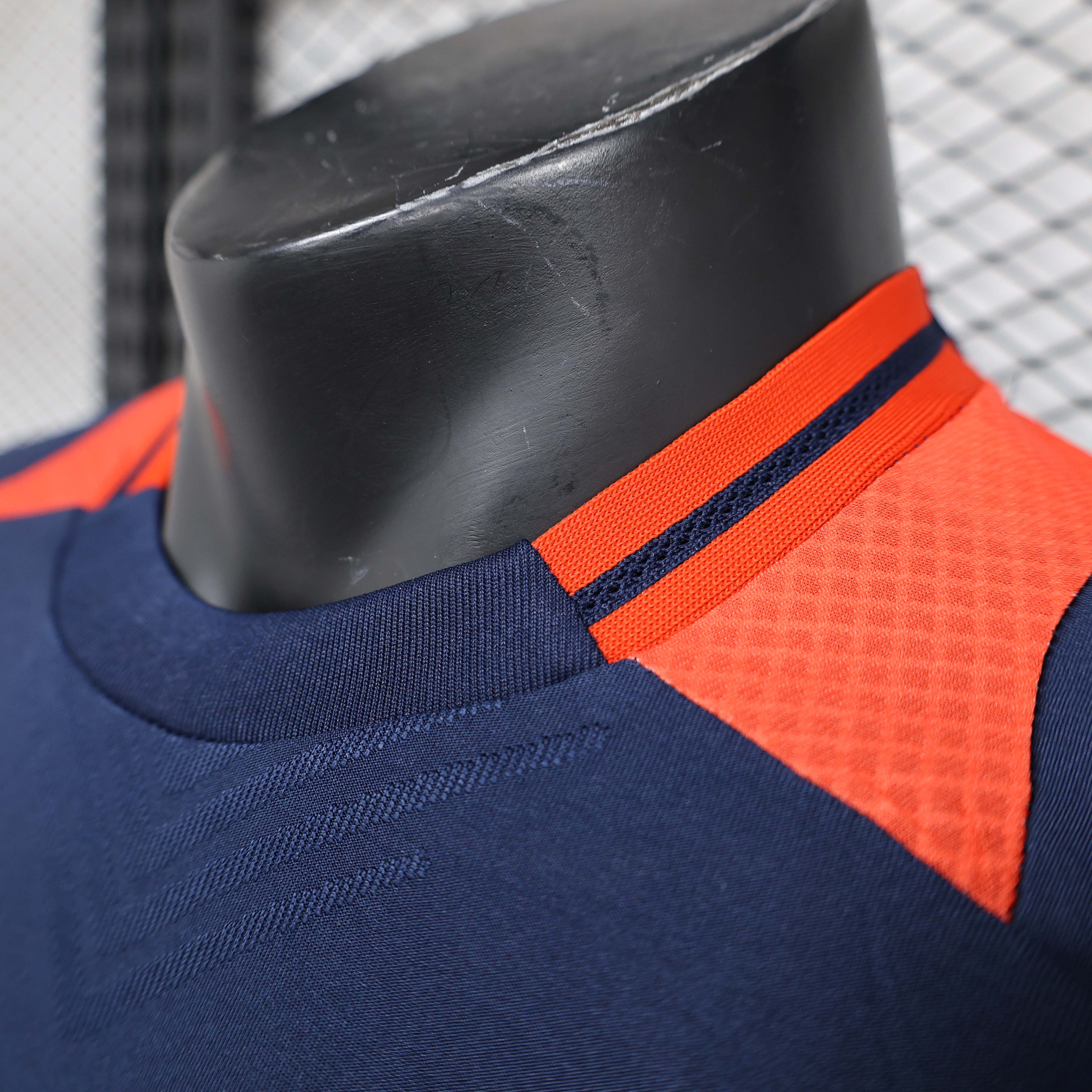 2024/2025 Player Version Manchester United Pre-race suit Navy blue Football Shirt 1:1 Thai Quality:football jersey mysite: unitedjerseyfootball 邓江浪:football