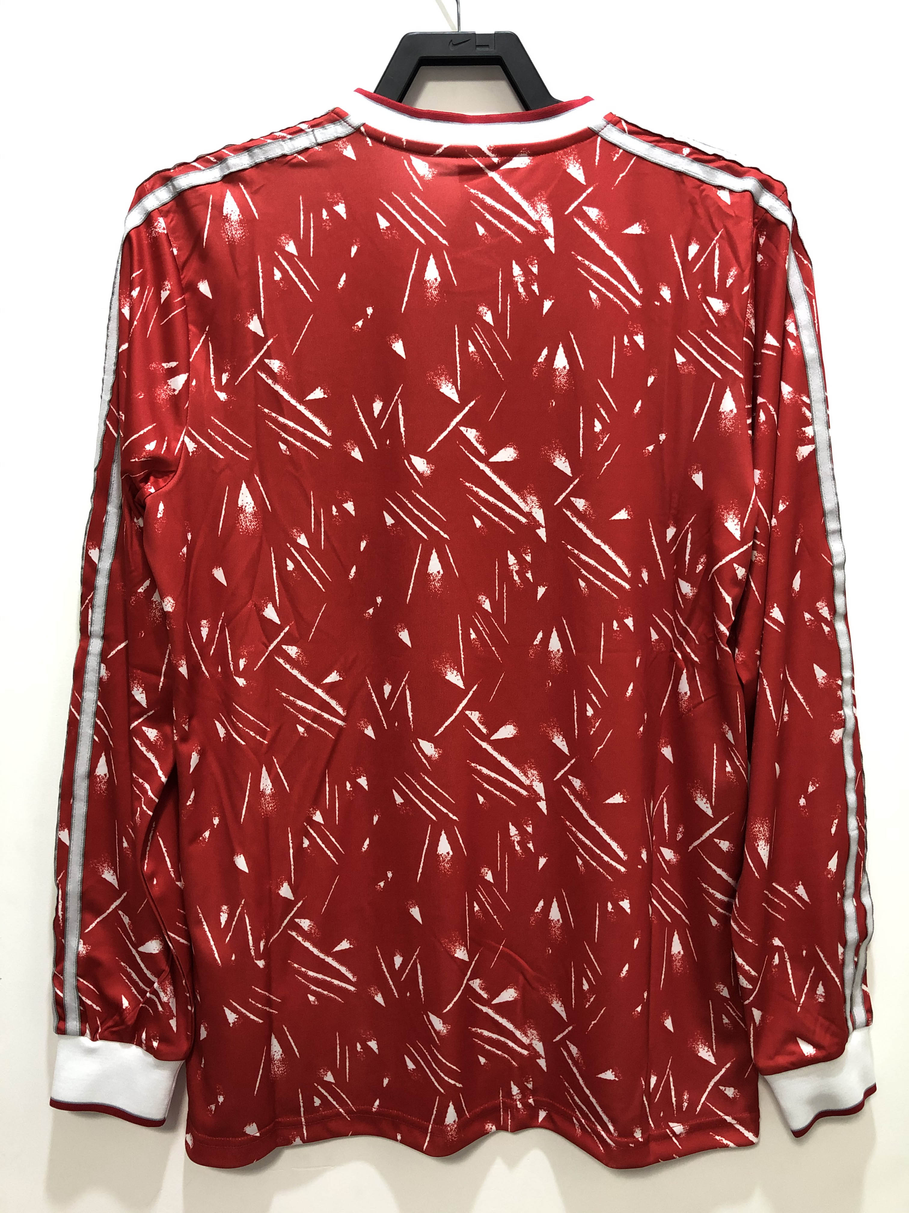 1989/1991 Retro Long Sleeve Liverpool Home Football Shirt 1:1 Thai Quality:football jersey mysite: unitedjerseyfootball 邓江浪:football