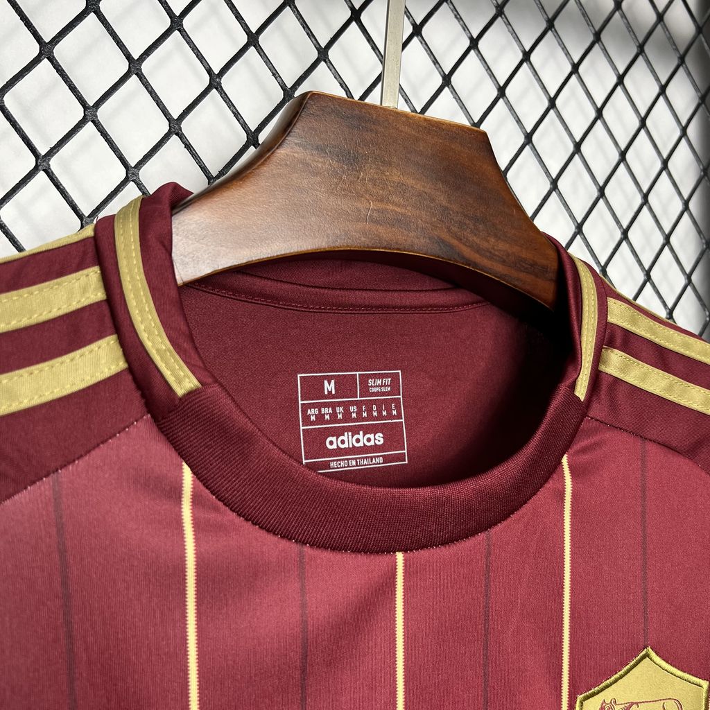 ManixJersey.com | AS Roma 24-25 Home Stadium Jersey - Fans Version -Customize Name, Number and Patch | Worldwide Shipping