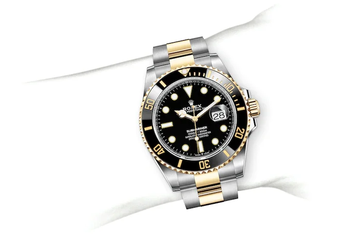 Rolex Submariner Date : 黃金鋼(蠔式鋼與黃金的組合) - M126613LN-0002 - 東方表行