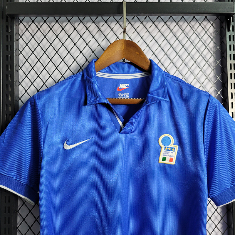 ManixJersey.com | Retro Italy 1998 Home Stadium Jersey -Customize Name, Number and Patch | Worldwide Shipping