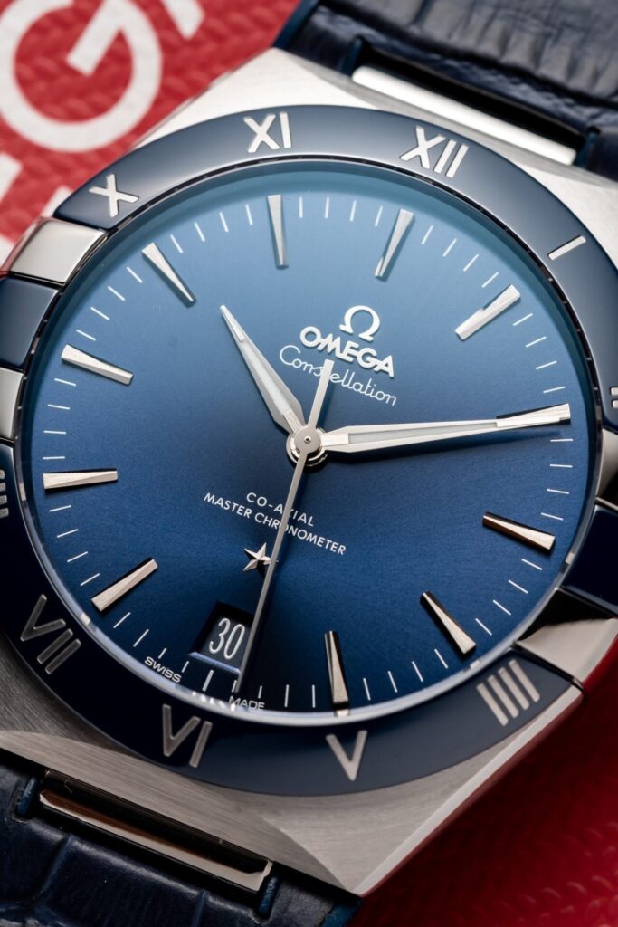 Đồng Hồ Omega Constellation Replica 11 Màu Xanh Dương (1)