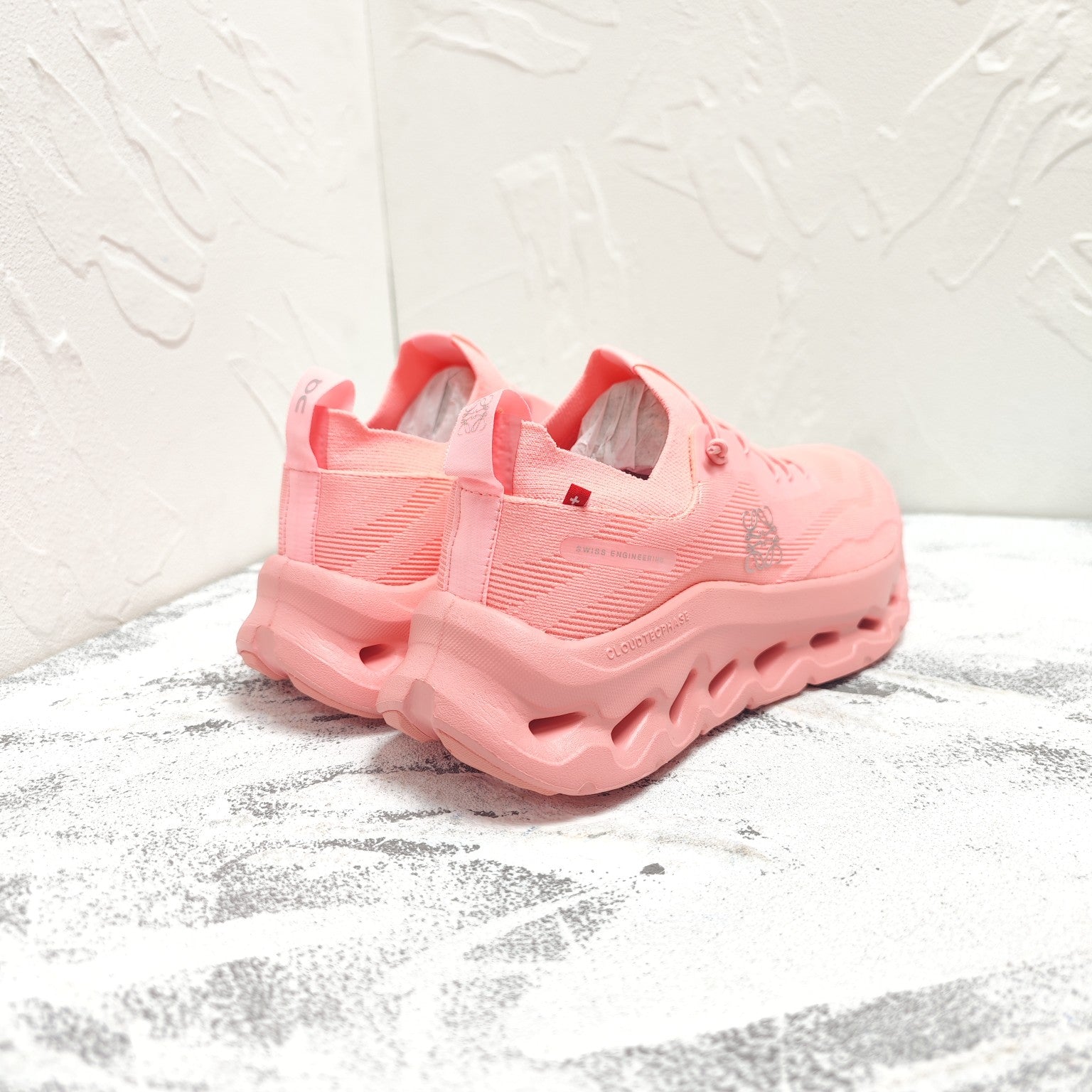 CLOUDTILT SNEAKER IN BLUSH PINK RECYCLED POLYESTER、mysite、Cacoeks