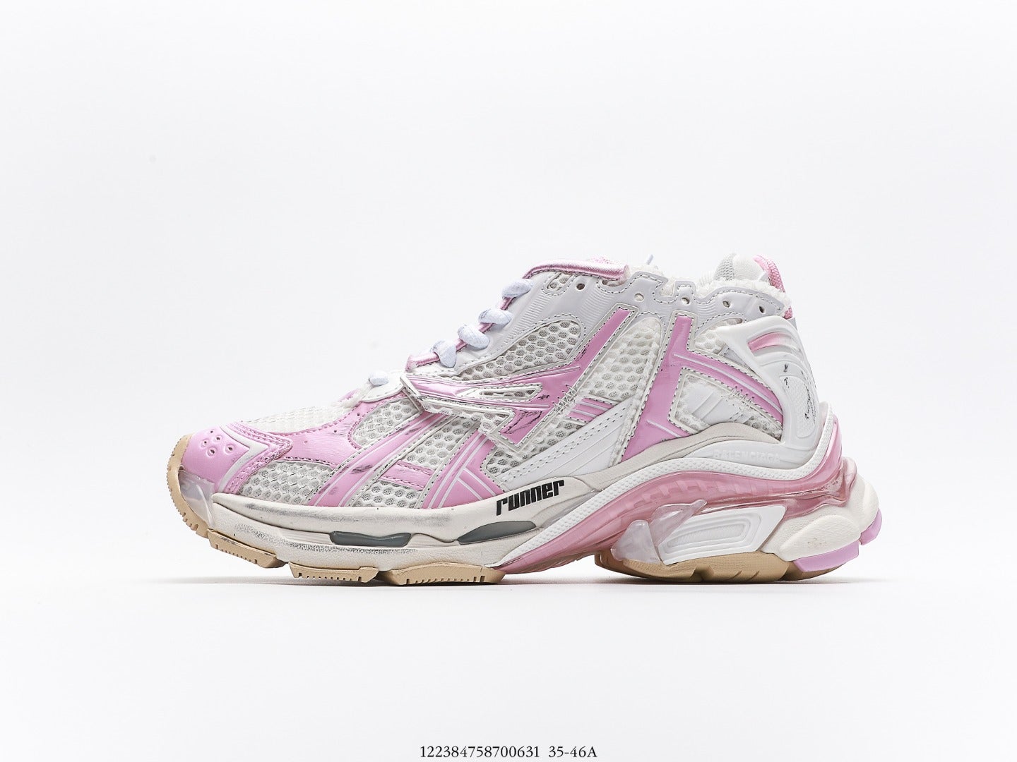 Balenciaga Runner Trainer Pink White、mysite、Cacoeks