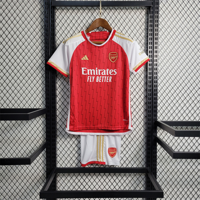 GlobeJersey-Arsenal 23-24 Home Kids Kit