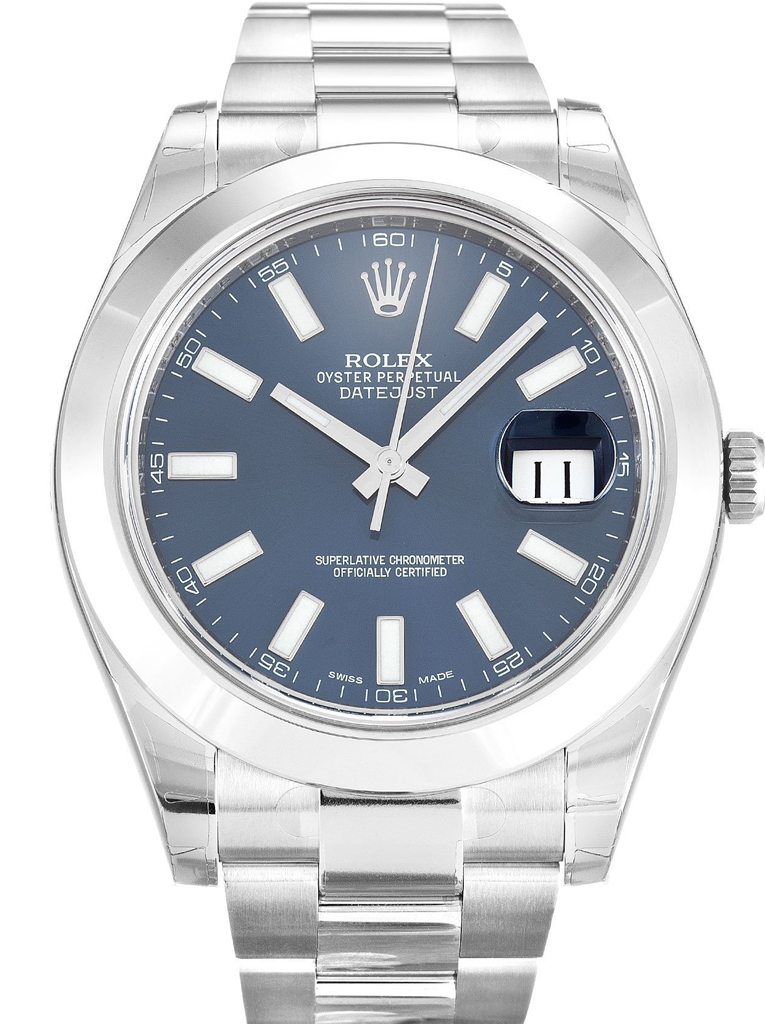 Replica Rolex Datejust II 41mm Blue Dial 116300-fasswatch