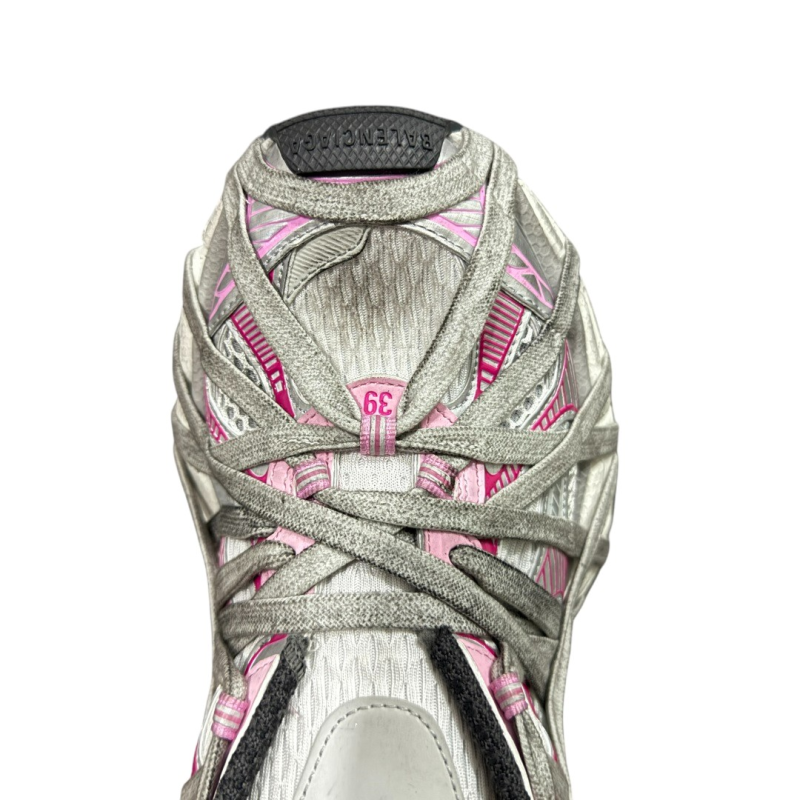 Balenciaga 3XL Extreme Lace Sneaker in White Grey Pink、mysite、Cacoeks